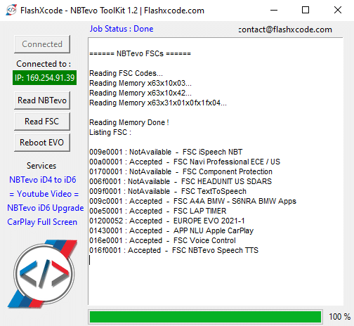 FlashXcode Tools – flashxcode - Connected car realtime information